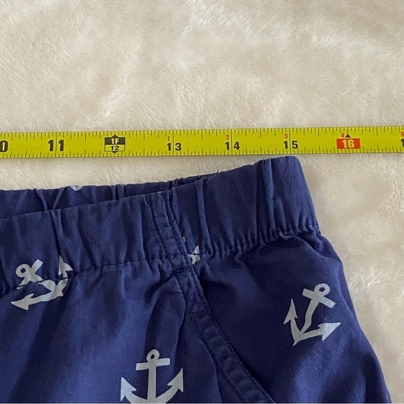 WASHED, STONE & BEATEN / “Snappers” Anchor Print Shorts Size L - Picture 10 of 12